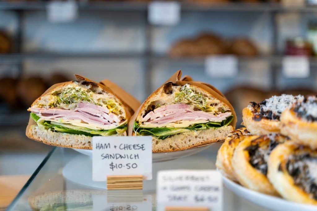 Sandwiches at Side On